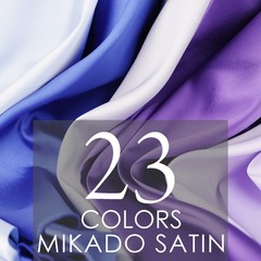 Red Mikado Satin 58/60″ Wide Fabric By the Yard 190