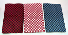 HUGE MODA “Branded” 37 PC Bundle Fat Eighths Cotton Fabric Red White Blue 9″x22″