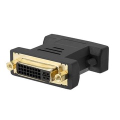 DVIA Female to HD15 VGA Male Adapter Gold Plated Connector