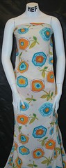 100% COTTON CRINKLE BUBBLE GAUZE FABRIC MEDIUM WEIGHT BEAUTIFUL PRINT