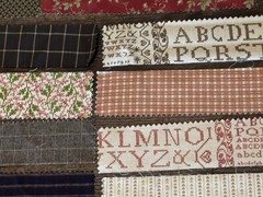 Quilting Fabric Strips Lot 204 pc – Variety of Colors, Sizes and Patterns- Moda