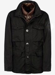 WR Vintage Dust Color Microfiber Conjugated Yarn Field Jacket Trench Coat Fabric