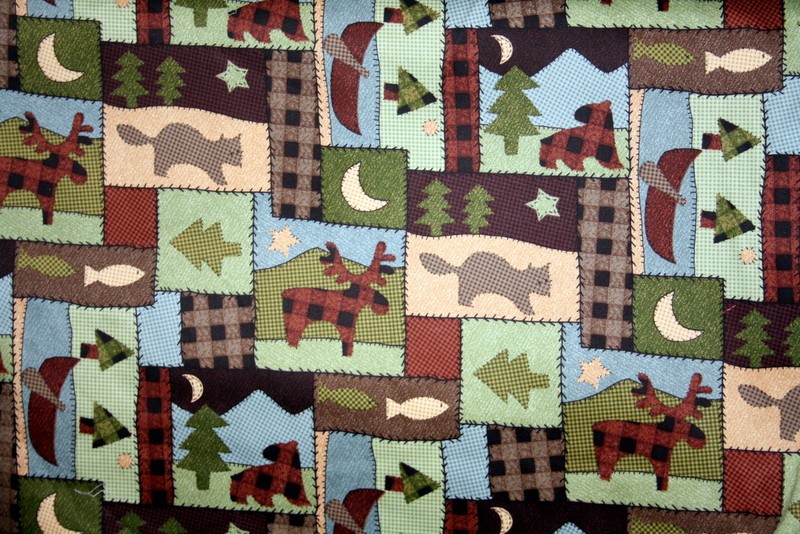 60 INCH WIDE TWILL NORTHWOODS FROM CONCORD FABRICS – 100% COTTON FABRIC