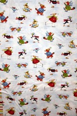 WINTER PARADE SINGLE BORDER FROM BENARTEX- 100% COTTON FABRIC