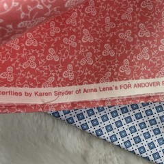 Anna Lena’s Wash Tub Butterflies Andover Fabrics Lot Karen Snyder Cotton Quilt