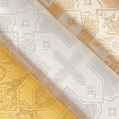 Ecclesiastical Metallic Brocade Fabric – Poly Metallic 58/60″ By The Yard
