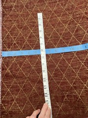 Burgundy Gold Diamond Print Upholstery Fabric 4 Yards Plus 15 Inches x 54″