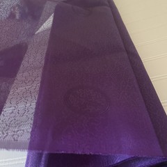 SILK PURPLE FABRIC 10 Yards x 21 Inches Wide or 360 Inches x 21 Wide