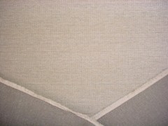 3-3/8Y Holly Hunt 208 Sandcastle Aged Ivory Outdoor Chenille Upholstery Fabric