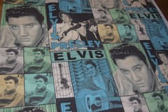 1 yard of Cranston VIP Fabric of ELVIS