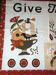 Henry Glass “Autumn Spice” Give Thanks Cotton Fabric Panel 36″ x 44″