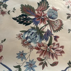 Atelier Originals Fabric Exclusive Screenprint 6+ Yds 53″ Jacobean Floral 1990