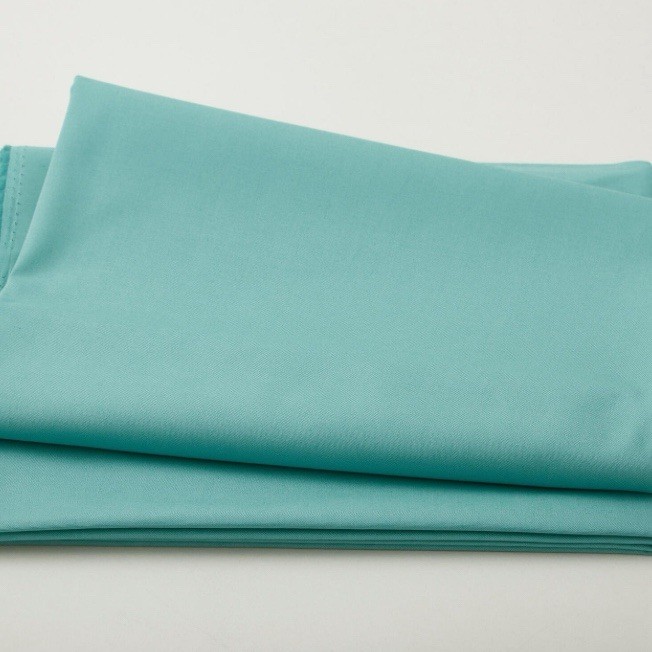Sage Green Kona Cotton Fabric by Robert Kaufman, BTHY, Solid Green #1321