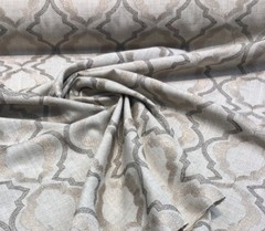 Barriester Natural Excellent for Drapery Fabric by the yard Lurex yarn