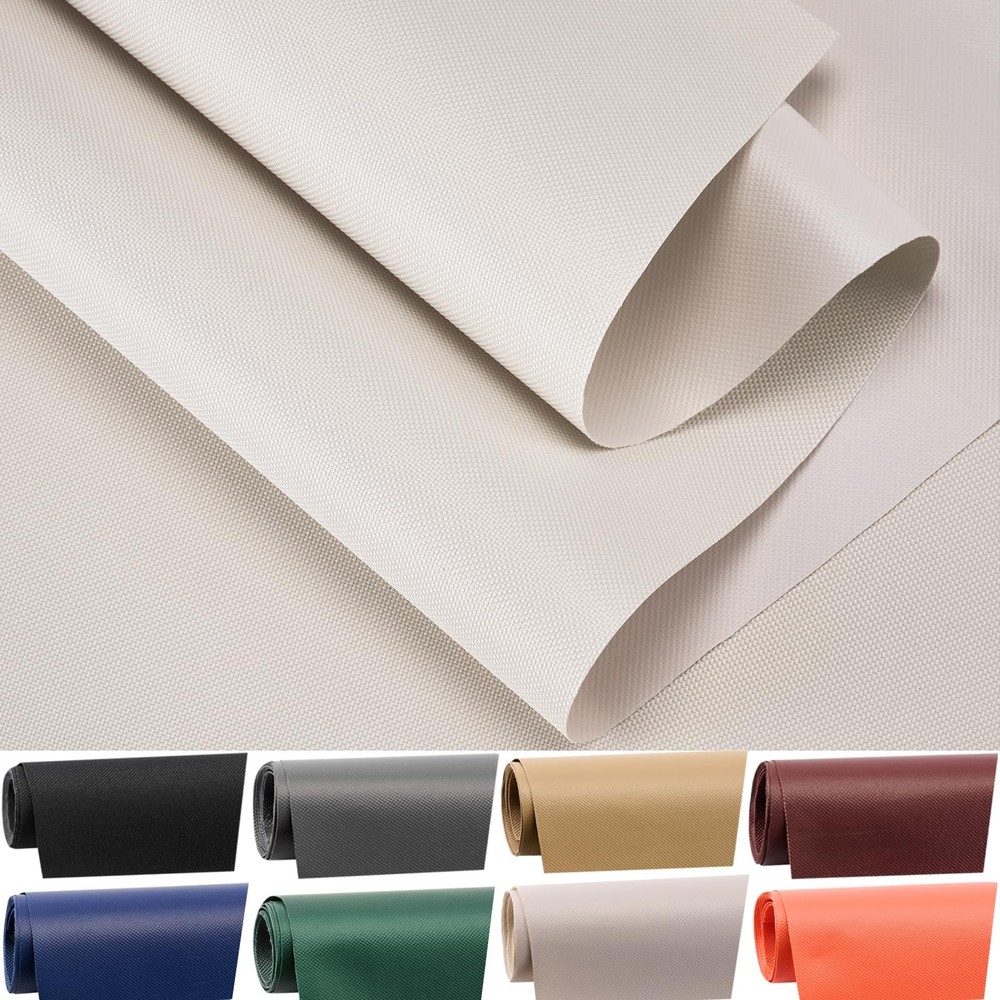 Waterproof Canvas Fabric by The Yard 60″ W 600 Denier PVC Backing Water Repel…
