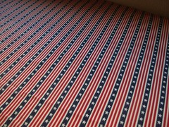 Fabric Stars and Stripes lame Fabric Traditions 1998s 44″ x 36″ BTY no:788