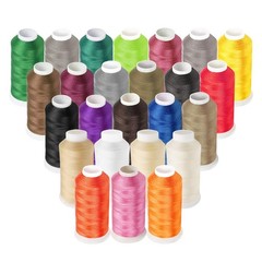 Desirable Life Bonded Nylon N66 Sewing Thread Tex 70 (T70 #69) 210D/3, Brown