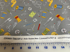 Fun Common Threads cotton coordinating Fabric for matching sewing panel