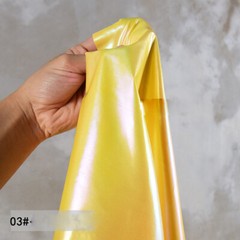 1M Metallic Shiny Wet Look Waterproof Nylon Fabric For Puffer Coat Jacket Crafts