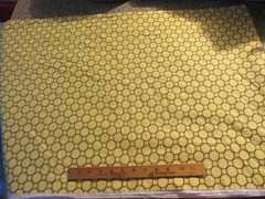 7 YARDS 20″ x 44″ Westminster Fibers Fabric Snow flower Dena Free Spirit Yellow