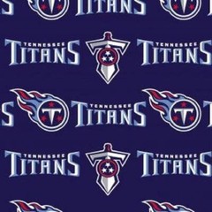 Tennessee Titans NFL AFC South Cotton Fabric