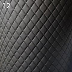 100x158cm Faux Leather Quilted PVC Fabric Car Interior Upholstery Mat