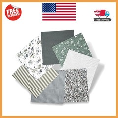 Mixed Pattern 100% Cotton Quilting Fabric Bundle – Perfect for Patchwork Designs
