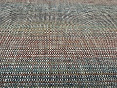 Clarke & Clarke Mingled Striped Fabric- Gabrielle / Kingfisher 2.65 yds F1387/01