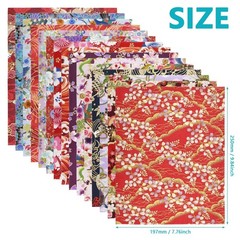 30Pcs 8″x 10″ Fat Fabric Square Quilting Cotton Pre-Cut Bundles Japanese Styl…