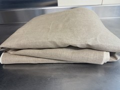 Natural Linen Fabric 10 & 1/2 Yards New Uncut, Very Fine Fabric