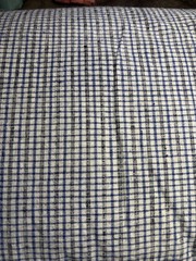 Vintage Chinese Homespun Cotton Fabric Old Stock by the Yard 14 in Wide