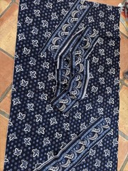 VERA BRADLEY “Blue Coin” Fabric, Coordinating Signature Border Included As Well!
