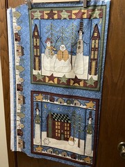 Leslie Beck for VIP Fabrics Panel Christmas 4 Panels 100% Cotton Unique Designs