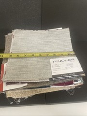 Fabric Samples Square Piece Pindler Lot of 70 PC Multi Color Design
