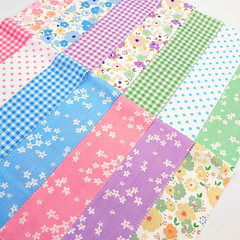 80 Pcs Jelly Roll Fabric Strips for Quilting,2.6 Inch Precut Cotton Fabric Bundl