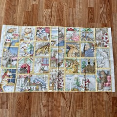 FLANNEL Hungry Animal Alphabet Goofy Anthropomorphic Wecker Frisch Panel