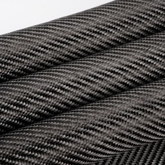 40″ – 118″ Real Carbon Fiber Fabric Cloth Roll 3k 200gsm 2×2 Twill Weave Black