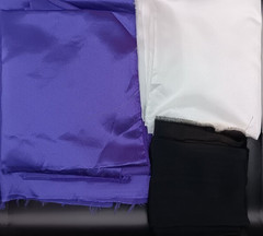 Acetate & Lining Scraps & Remnants – 3.5 + lbs. for Sewing, Crafts
