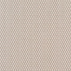 Thibaut Small Scale Ikat Lattice Uphol Fabric- Josephine / Linen 1.65 yds W81901