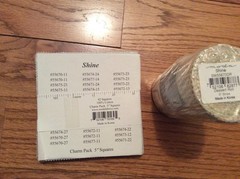 Moda Sweetwater Shine Cotton Quilt Fabric 5″ Charm Pk & Dessert Roll w Tags