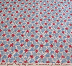 3/4 yd AUNT GRACE Scrap Bag 1930s Quilt Fabric Judie Rothermel Marcus Bros 2008