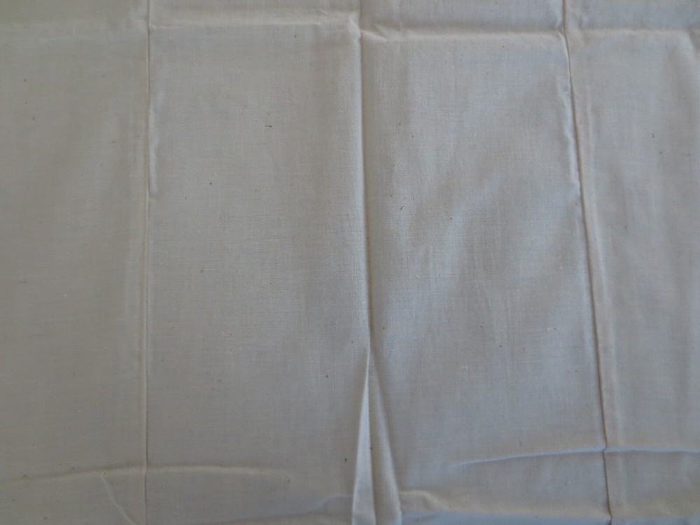 3998. NATURAL Seamed COTTON MUSLIN QUILT BACKING Fabric – 81″ x 81″