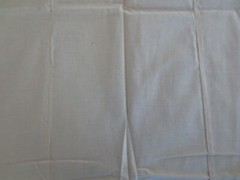 3998. NATURAL Seamed COTTON MUSLIN QUILT BACKING Fabric – 81″ x 81″