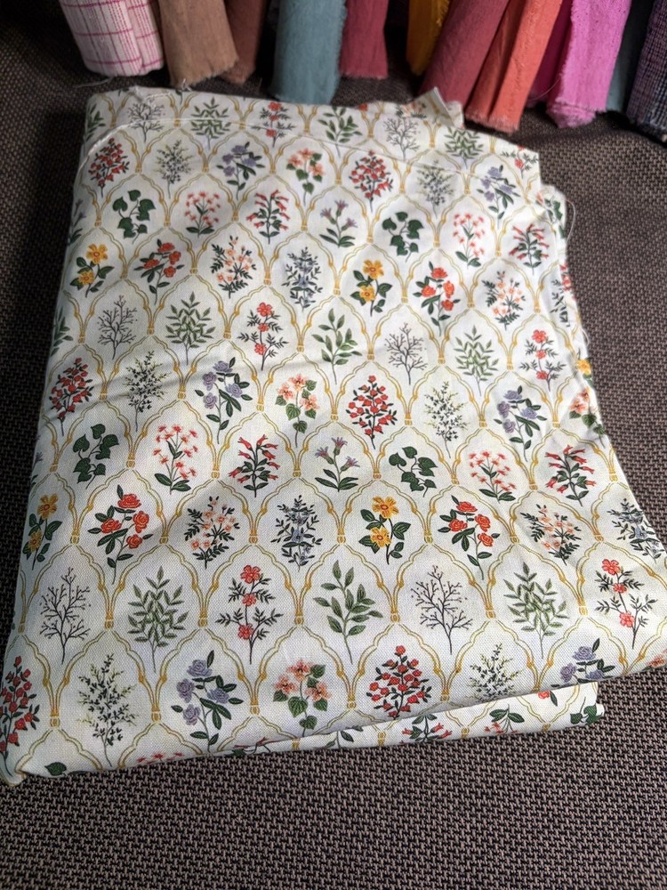 Retro Cotton Patchwork Fabric 1 Yard