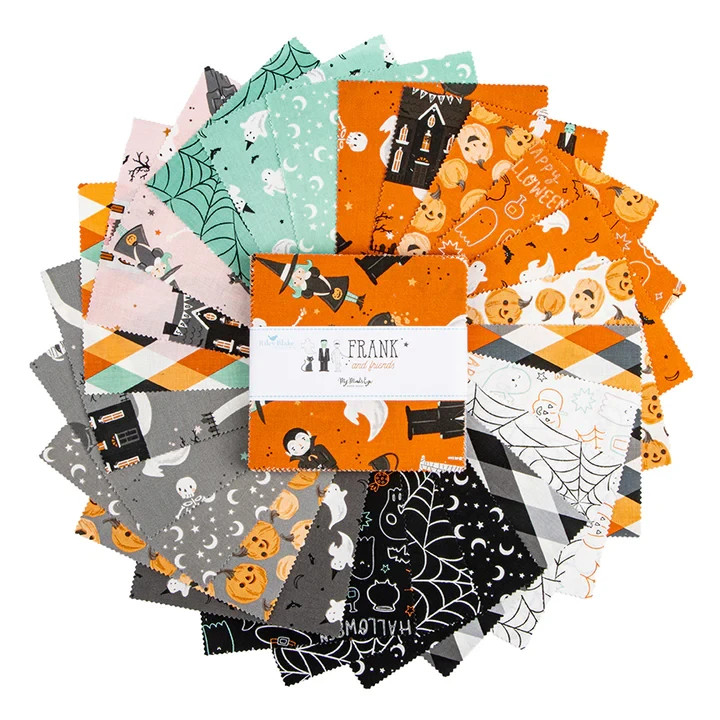 Frank & Friends ~ 5″ x 5″ Squares Riley Blake $3.99 Ships ANY Amount Of Fabric