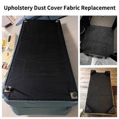 Cambric Dust Cover Fabric Black 3 Yards x 63 Inches, Upholstery Dust Cover Fa…