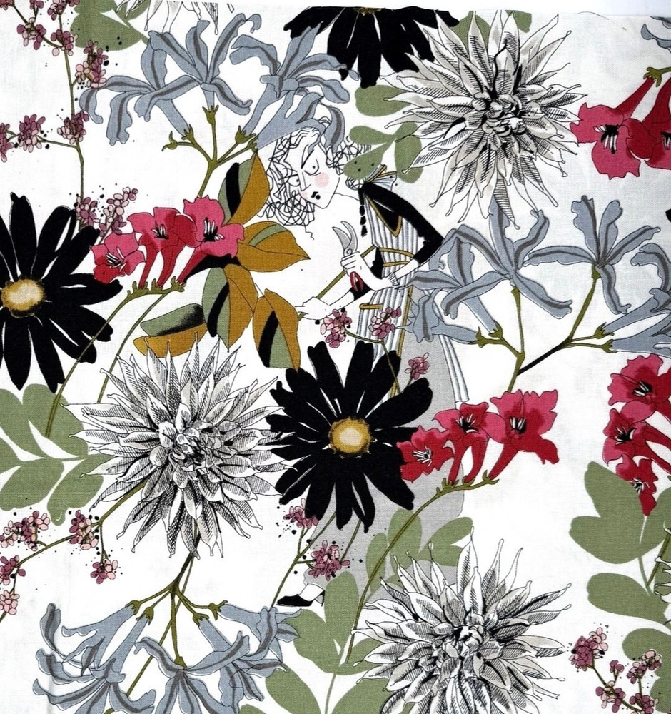 Alexander Henry “A Ghastlie Snip” – Fat Quarter -HTF