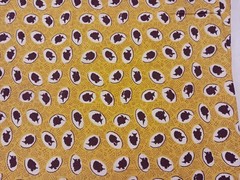 For YSGM6094 Feedsack Fabric Golden Pink & BLue Lot