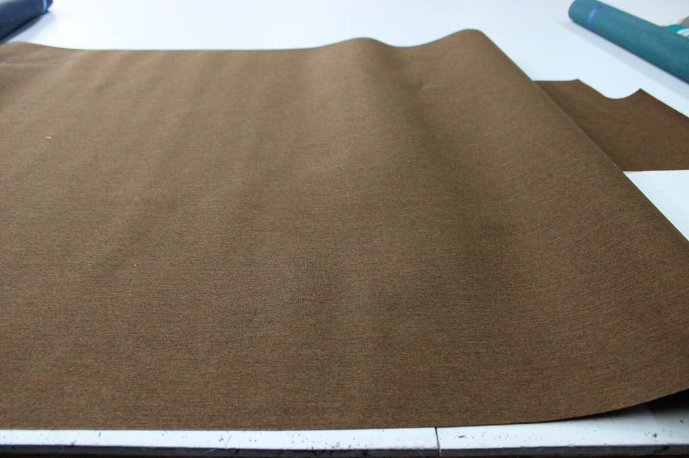 Brown Heather Sunbrella Marine Canvas (shipping cost varies)