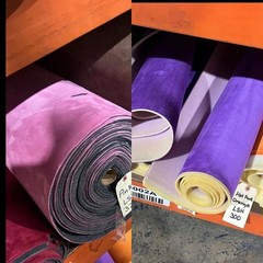 Suede Headliner Pink Fabric Foam Backed Headliner Fabric Auto Upholstery 60″